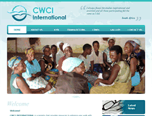 Tablet Screenshot of cwci.org.au